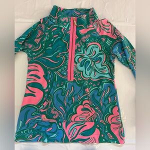 Lilly Pulitzer Half Zip Popover, S